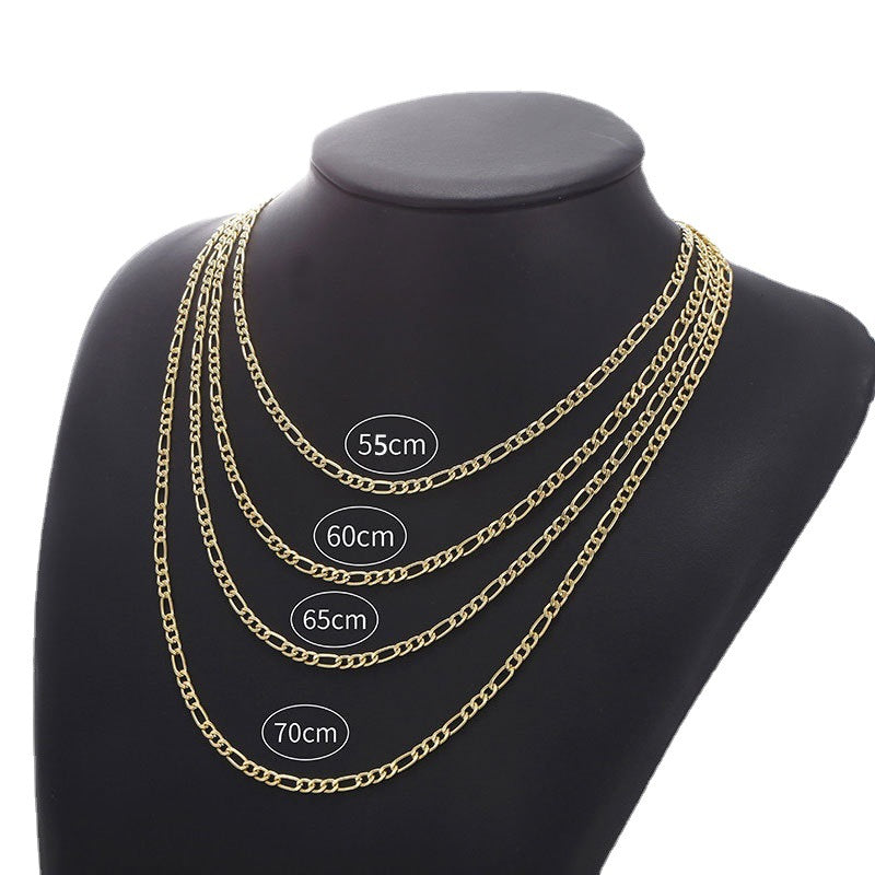 Wholesale Men's Hip Hop Metal Necklaces